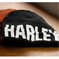 Zimní černá čepice Harley-Davidson, 97659-24VM