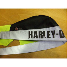 HW85217 - Harley-Davidson Headwrap Cautious Reflective Grey with Black & Yellow Reversible