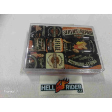 Harley-Davidson Core Collection Magnets,  Garage
