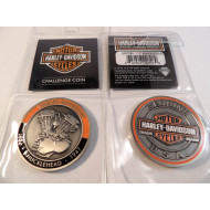 Harley Davidson Challenge Coin Knucklehead