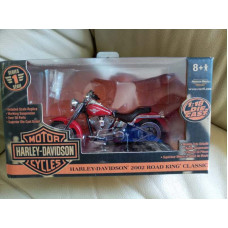 Diecast Motorcycle Model Harley-Davidson 2002 Road King Classic, 1:18