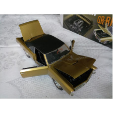 Model Car 1966 Pontiac Tiger Gold GTO, 1:18, Metal
