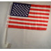 USA flag with mount