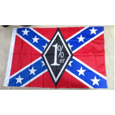 Confederate Southern flag 3' x 5' 1% Rebel Flag