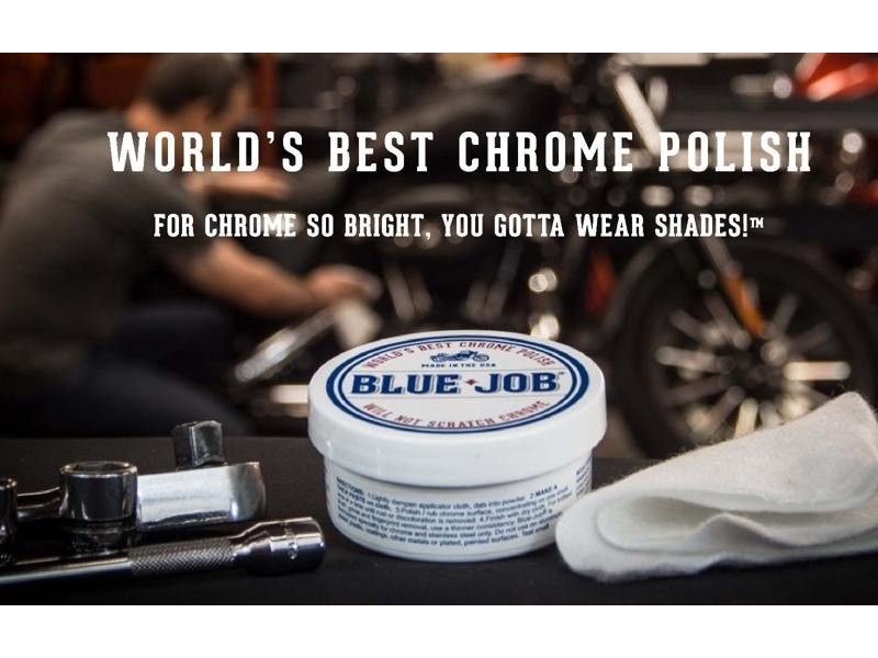 Blue job chrome polish where to buy