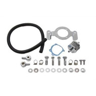 V-TWIN CRANKCASE BREATHER BRACKET KIT for Harley Dyna, Softail CARB