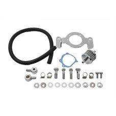 V-TWIN CRANKCASE BREATHER BRACKET KIT for Harley Dyna, Softail CARB
