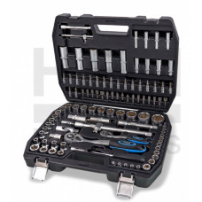 HBM 108-piece Professional Socket Sizes INCH Toolkit for Harley Davidson