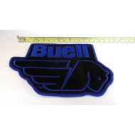 Buell XLarge Back Blue Pegasus Patch 7,5"