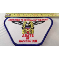 Abate of Washington Freedom of the road Patch