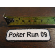 Poker Run 2009 Motorcycle Event Patch