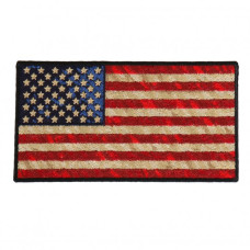 Velká vintage nášivka americká vlajka USA 25x15cm
