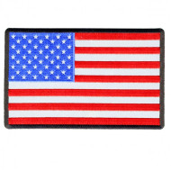 Hot Leathers American Flag 6" x 4" USA Patch