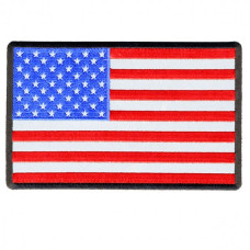Reflexní nášivka americká vlajka - USA 15x10cm
