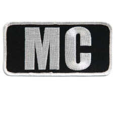 Nažehlovací nášivka MC Motorcycle Club 10x5cm