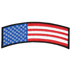Nášivka americká vlajka - USA 10x2,5cm