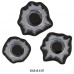 Hot Leathers Bullet hole Patches 2x2"