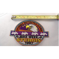 Sturgis Harley Motorcycle Rally 1997 Patch