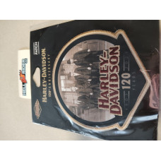 2023 Harley-Davidson 120th Anniversary Sublimated embroidered patch 682608015374
