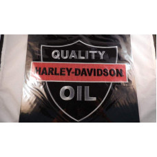 Harley Davidson velká zádová nášivka Quality Oil XXL 23cm