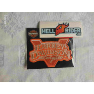 Harley-Davidson V-Twin Power Small Glitter Patch - 4,2" x 2,8"