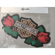 2002 Harley-Davidson Roses Bar and Shield Patch EMB002324