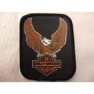 Harley Davidson brown eagle patch