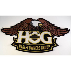 Harley Davidson HOG - large back patch (new version)