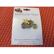 Odznak strážný anděl na motorce - ochrana motorkáře