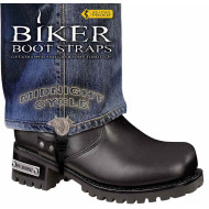 Pant Clip Biker Boot Straps - Midnight Cycle