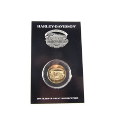 Harley Davidson 100th Anniversary Celebration Pin-Coin Set Kansas City