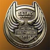 Harley Davidson - 105th Anniversary Pin 96954-08V