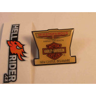 Mike's Famous Harley Davidson New Castle, Delaware Pin