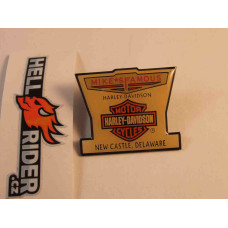 Mike's Famous Harley Davidson New Castle, Delaware Pin