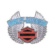 P086844 Harley-Davidson Wings B&S with glitter Pin 4,5 x 3,5 cm