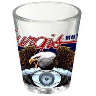 Official 2014 Sturgis Motorcycle Rally Eagle Shot Glass
