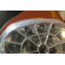 EU-APPROVED Laydown Spider Web LED taillight with clear lens and bottom license plate illumination for Harley
