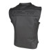 Pánská černá kožená airbagová vesta Helite pro motorkáře