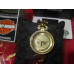 Harley-Davidson Women's Willie G Skull Crystal Embellished Watch, Gold 78L121