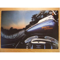1983 Harley Davidson The dawn of new age retro Postcard