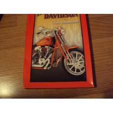Harley Davidson Valentine's Cards and Stickers  (red)
