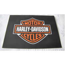 Harley Davidson logo Postcard