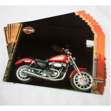Harley Davidson Sportster Postcard