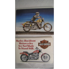 Harley Davidson Soon Recovery Wish Postcard