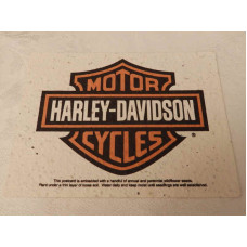 Harley-Davidson ekologická pohlednice