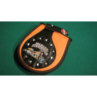 Harley Davidson - pouzdro na CD/DVD oranžové
