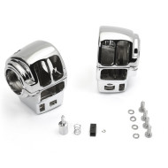 CHROME SWITCH HOUSING COVER for Harley Electra Glide Road King Ultra Classic Cruise control