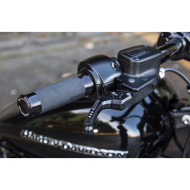 Adjustable Hand Control Replacement Lever Black Anodized 2017-20 Harley-Davidson Milwaukee Touring