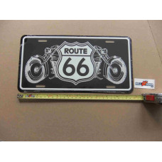 Steel Wall Route 66 Sign, 12x6"