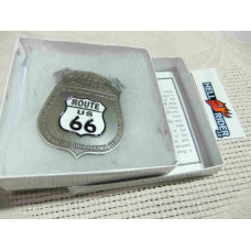 Kovový odznak Route 66